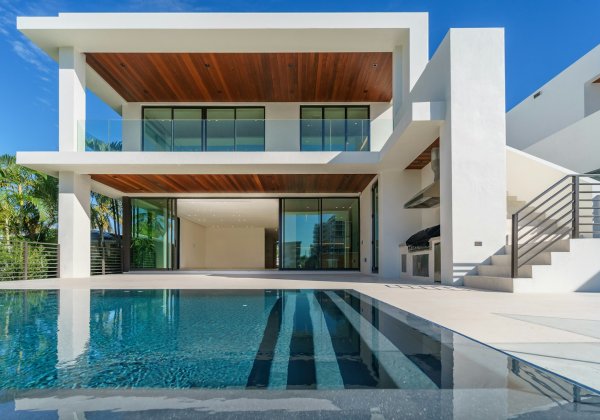 Kensington villa, rear elevation