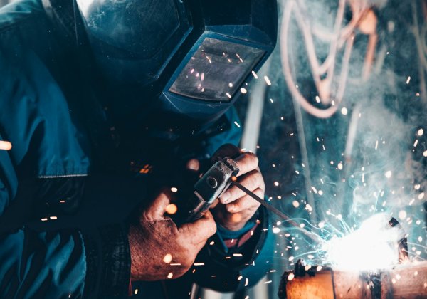 Structural steel fabrication